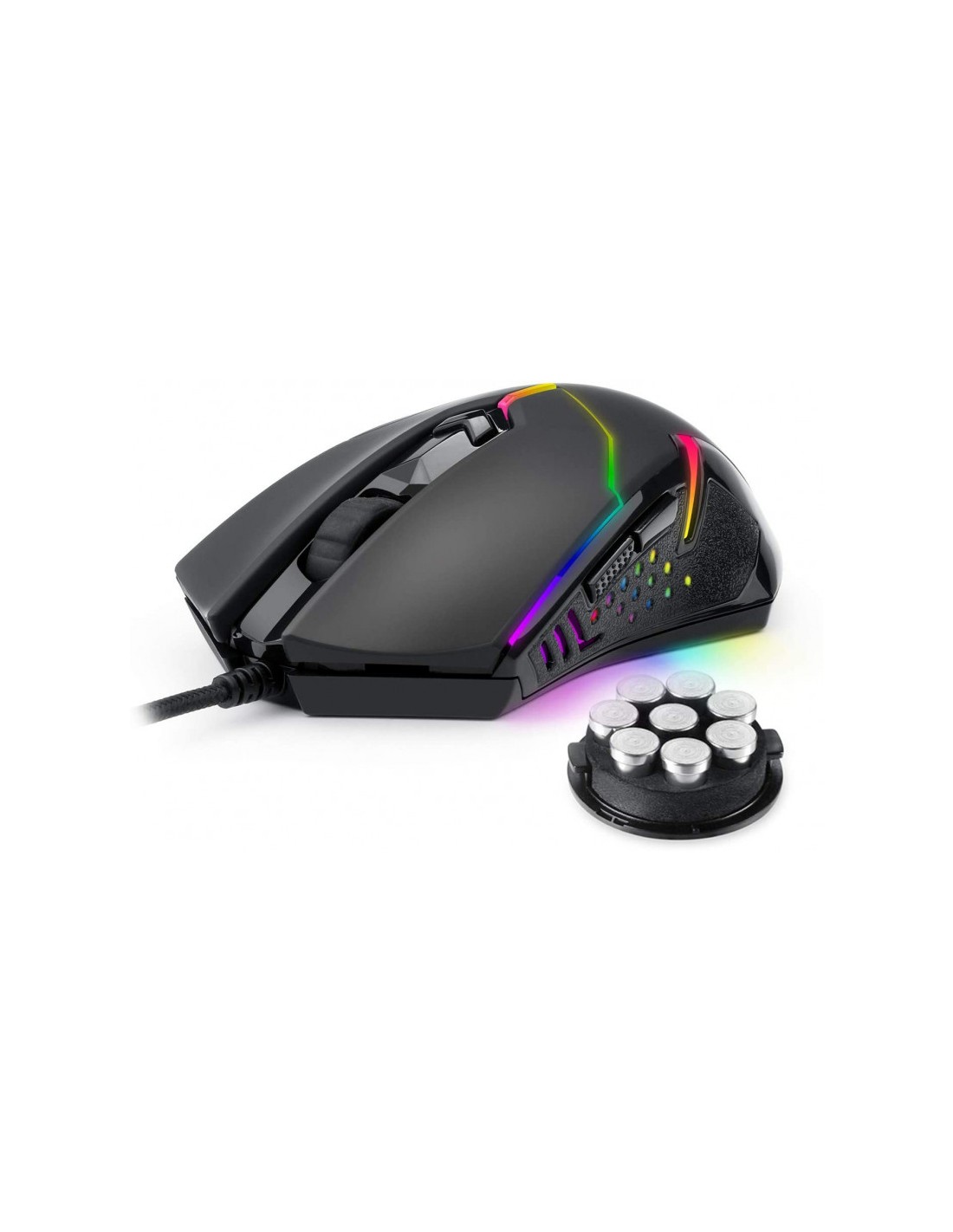 souris gamer RGB filaire avec capteur optique 7200 DPI