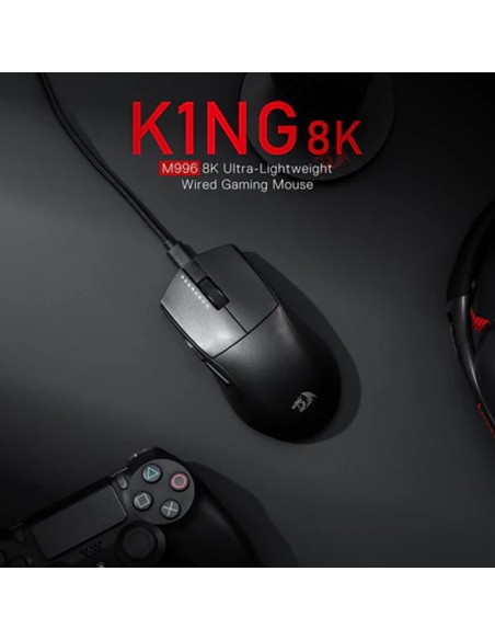Souris Gamer REDRAGON King 8K M996 - Noir(M996)