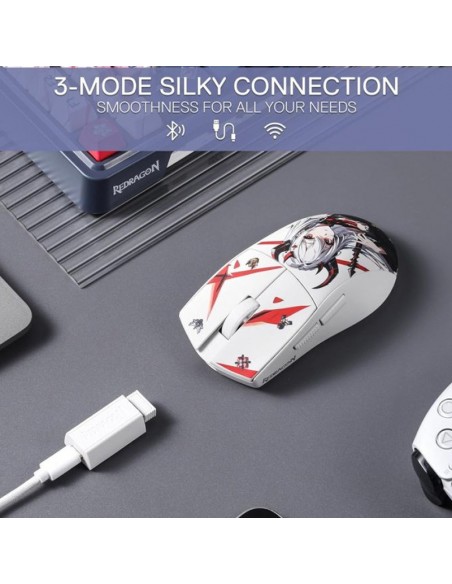 Souris Gamer Sans-Fil REDRAGON KING AK-PRO ANIME (M916AK)