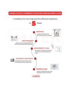 Lave-linge frontal Orient 11Kg Silver avec BigDoor 2