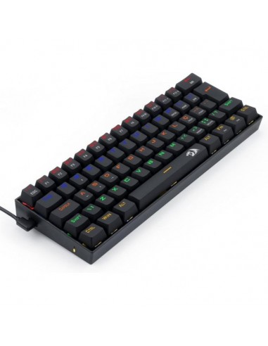 Clavier Gamer Mécanique REDRAGON Lakshmi K606R RAINBOW Switch Rouge(K606-R)