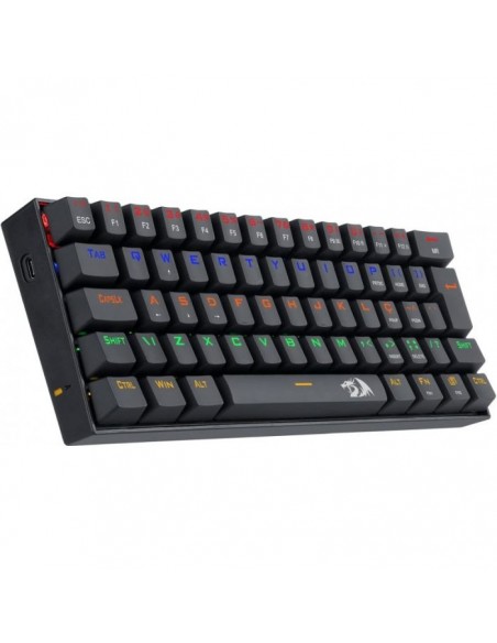 Clavier Gamer Mécanique REDRAGON Lakshmi K606R RAINBOW Switch Rouge(K606-R)