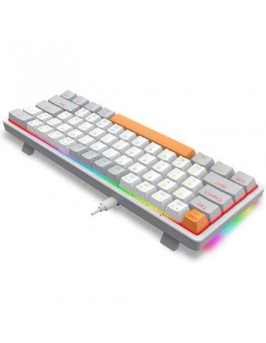 Clavier Gamer Mécanique Redragon Akali K642-RGB Blanc(k642WGO-RGB) Clavier Gamer Mécanique Redragon Akali K642-RGB Blanc(k642WGO-RGB)