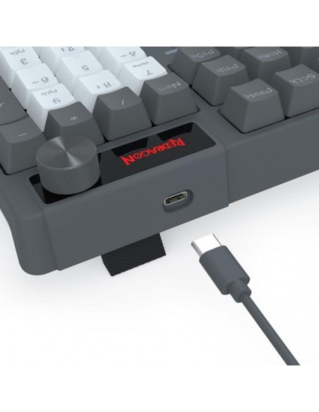 Clavier Gamer Redragon Caesura K718 RGB Gris(K718GB-R) Clavier Gamer Redragon Caesura K718 RGB Gris(K718GB-R)