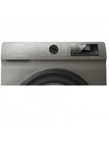 Lave-linge hublot Hisense 8Kg Silver Lave-linge hublot Hisense 8Kg Silver