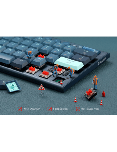 Redragon K632 Noctis Pro Clavier Gamer Mécanique Redragon K632 Noctis Pro Clavier Gamer Mécanique