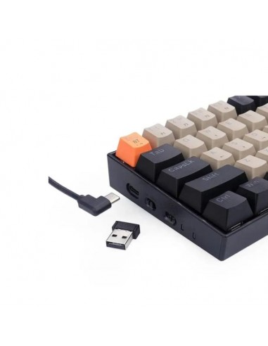 Clavier Gamer Mécanique REDRAGON K530 PRO Draconic 60% Compact(k530-OG&GY&BK)