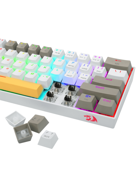 Redragon Draconic K630 RGB Wireless - Brown Switche(K630-YL&WT&GY)