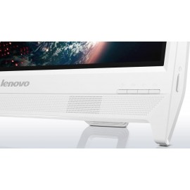 Pc de bureau Lenovo All-in-One C260 / Quad Core / 4 Go / Blanc