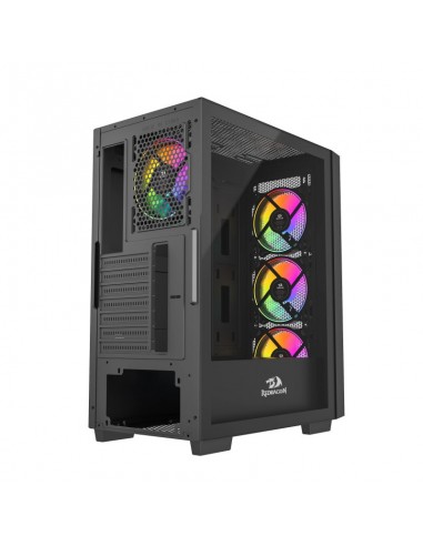 Boitier Gamer REDRAGON PACKTIS 3X FAN ARGB ATX - Noir(GC-620-BK)