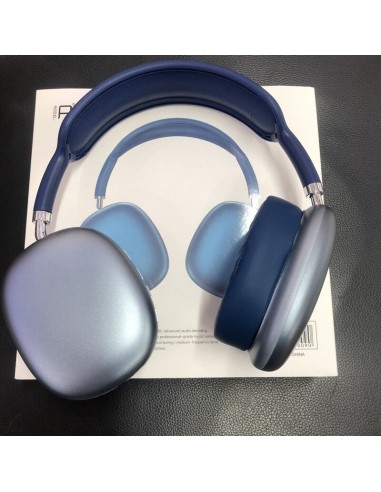 casque sans fil P9-Bleu rechargeable batterie 400 mAh casque sans fil P9-Bleu rechargeable batterie 400 mAh