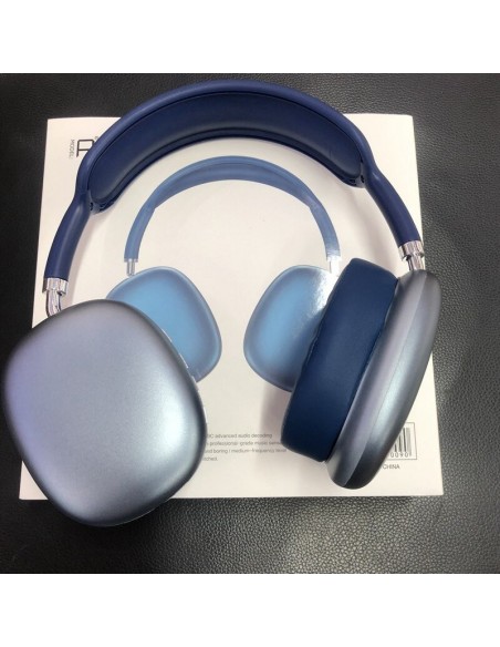 casque sans fil P9-Bleu rechargeable batterie 400 mAh casque sans fil P9-Bleu rechargeable batterie 400 mAh