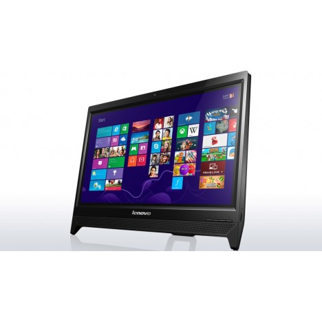 Pc de bureau Lenovo All-in-One C260 / Quad Core / 4 Go / Blanc