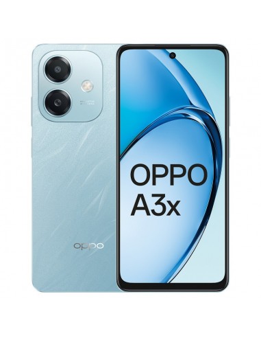 OPPO A3x smartphone avec écran 6.67" HD+ et design moderne
