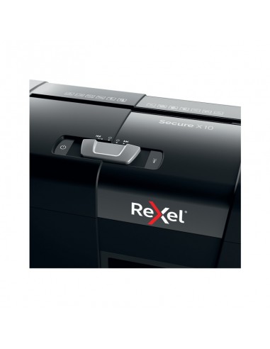 Destructeur de Documents REXEL Shredder Secure X10 Coupe croisée Destructeur de Documents REXEL Shredder Secure X10 Coupe croisée