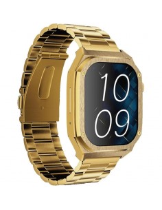 Montre connectée Maxcom FW65 écran AMOLED couleur Gold