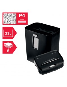 Destructeur papier coupe croisée REXEL avec bac 12 litres 2