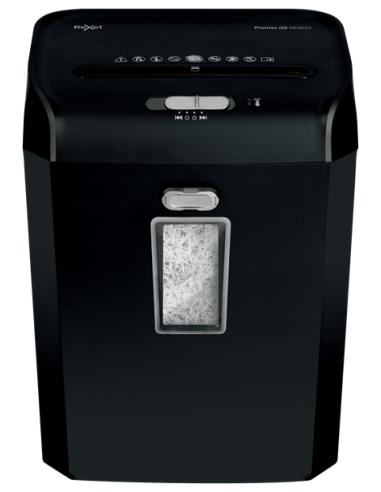 Destructeur papier coupe croisée REXEL avec bac 12 litres Destructeur papier coupe croisée REXEL avec bac 12 litres