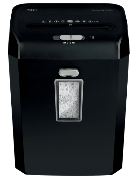 Destructeur papier coupe croisée REXEL avec bac 12 litres Destructeur papier coupe croisée REXEL avec bac 12 litres