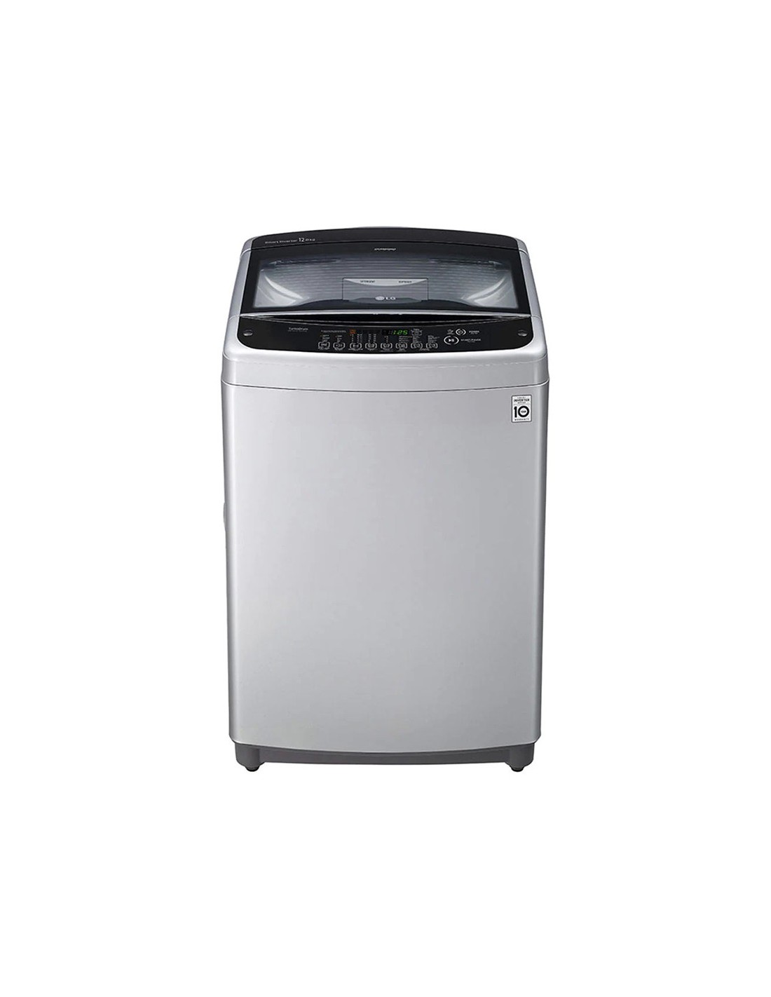 Machine à laver LG T1288NEHGE 12 kg Silver vue générale