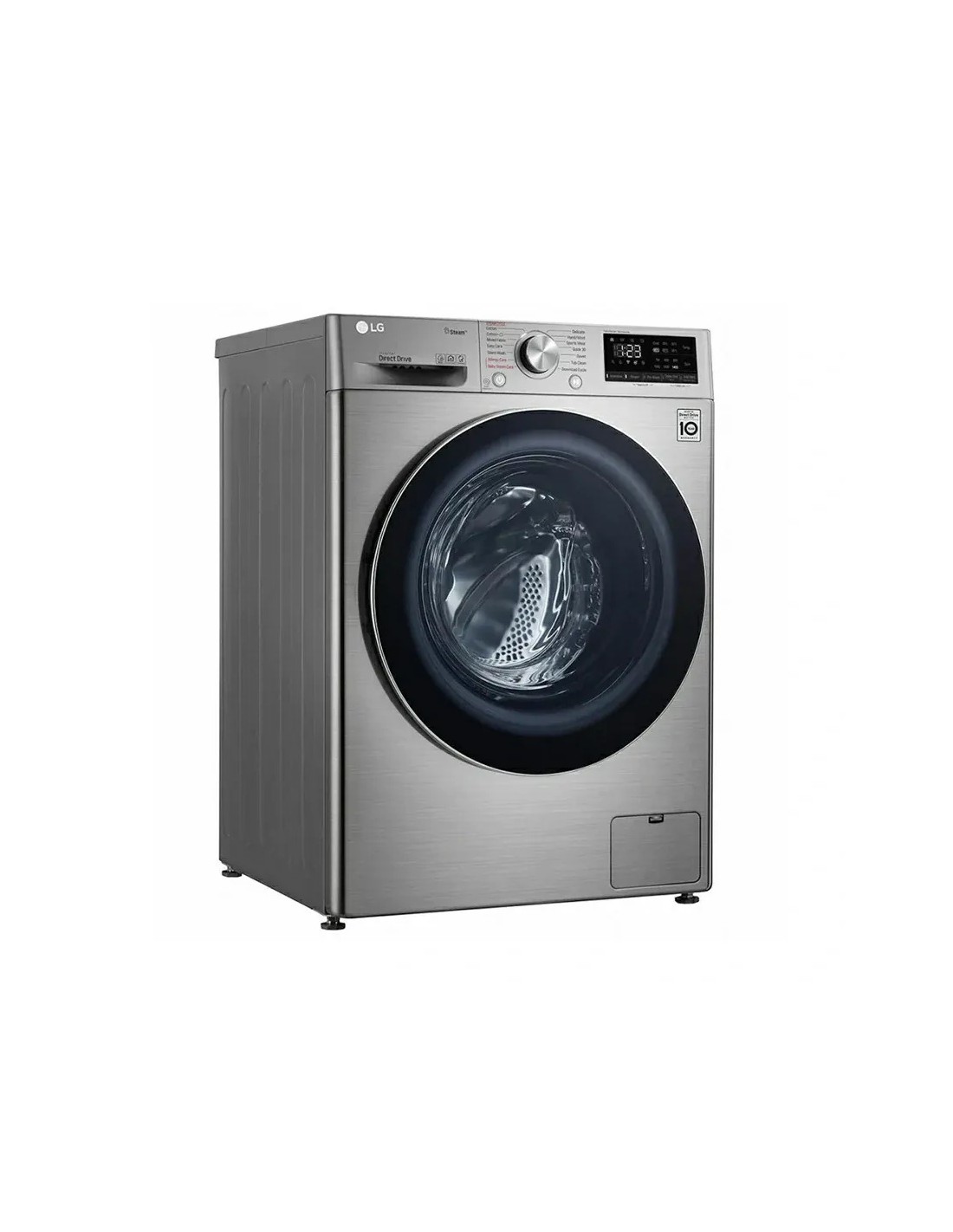 LG Smart DD 6M lave-linge frontal 9 kg Silver