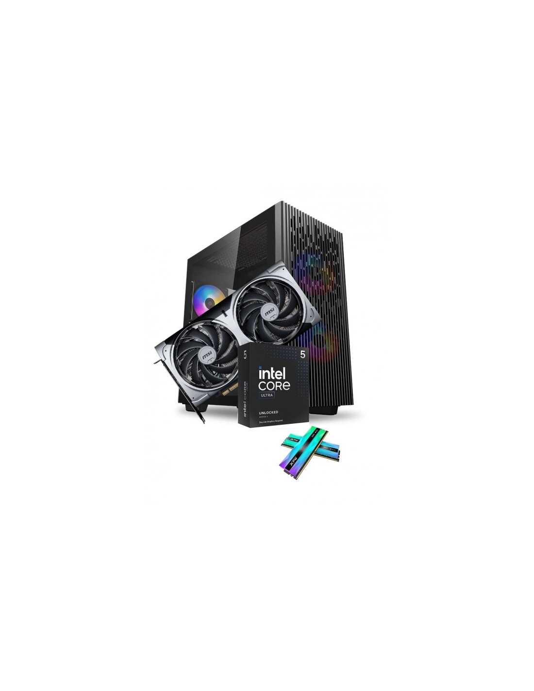 MSI PC Gamer Ultra 5 avec RTX 5070