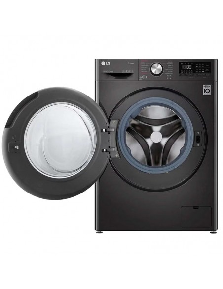 Machine à Laver LG 9Kg Lavante Séchante - 1400 Tours/Min - Noir Machine à Laver LG 9Kg Lavante Séchante - 1400 Tours/Min - Noir