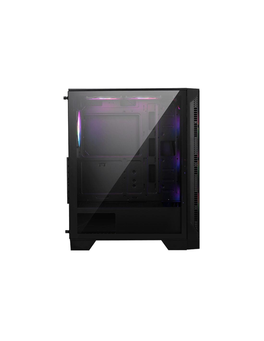 Boîtier MSI MAG FORGE 120A connectivité et stockage