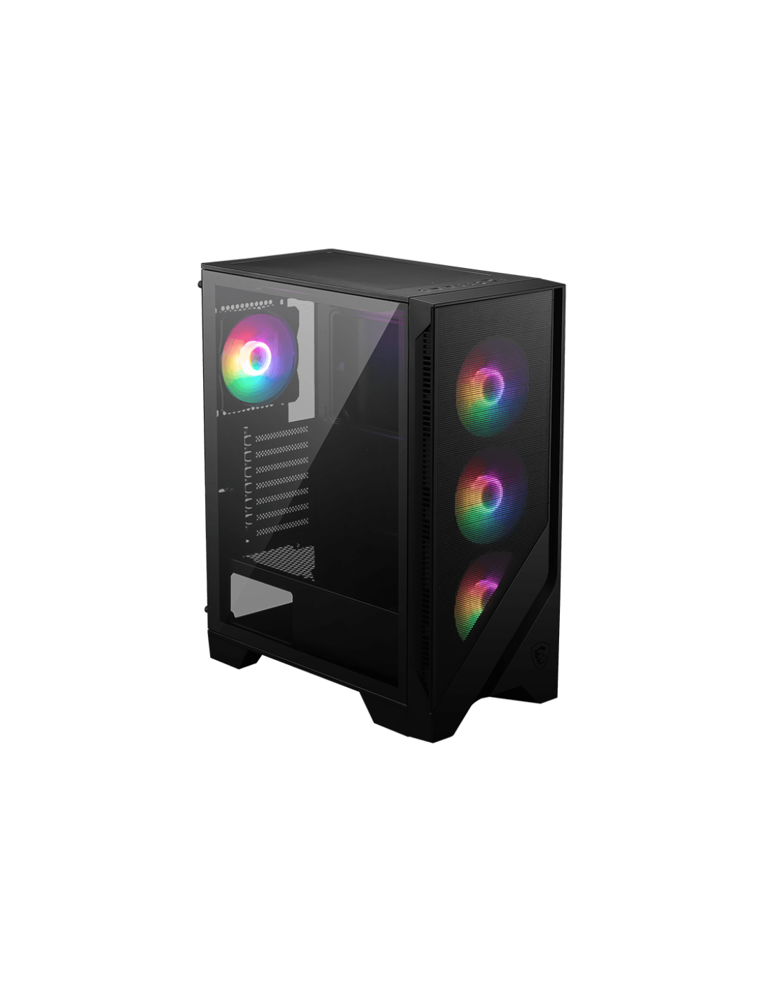 Boîtier gamer moyen tour MSI MAG FORGE 120A avec 6 ventilateurs