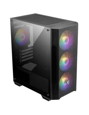 Boîtier Gamer MSI MAG FORGE M100A Avec Boîte d'alimentation MSI PSU 600W 80+ Standard(3B6-BZ05021-809)