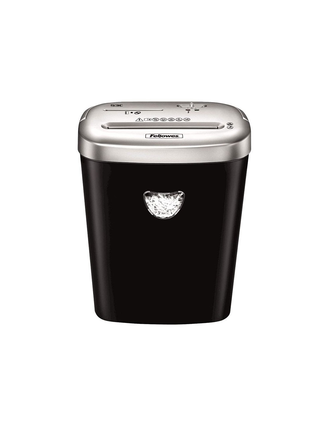 Destructeur de papier CD et cartes de crédit Fellowes Powershred 53C