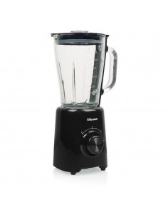 Blender TRISTAR 1,5 Litres - 4 Lames 500 Watts - Bol en Verre - Noir (BL-4477)