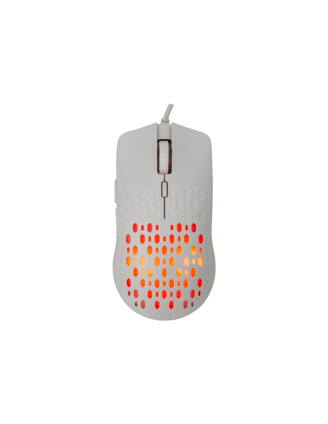 Souris gaming Baracuda BGM-022 blanche avec capteur optique 3600 DPI