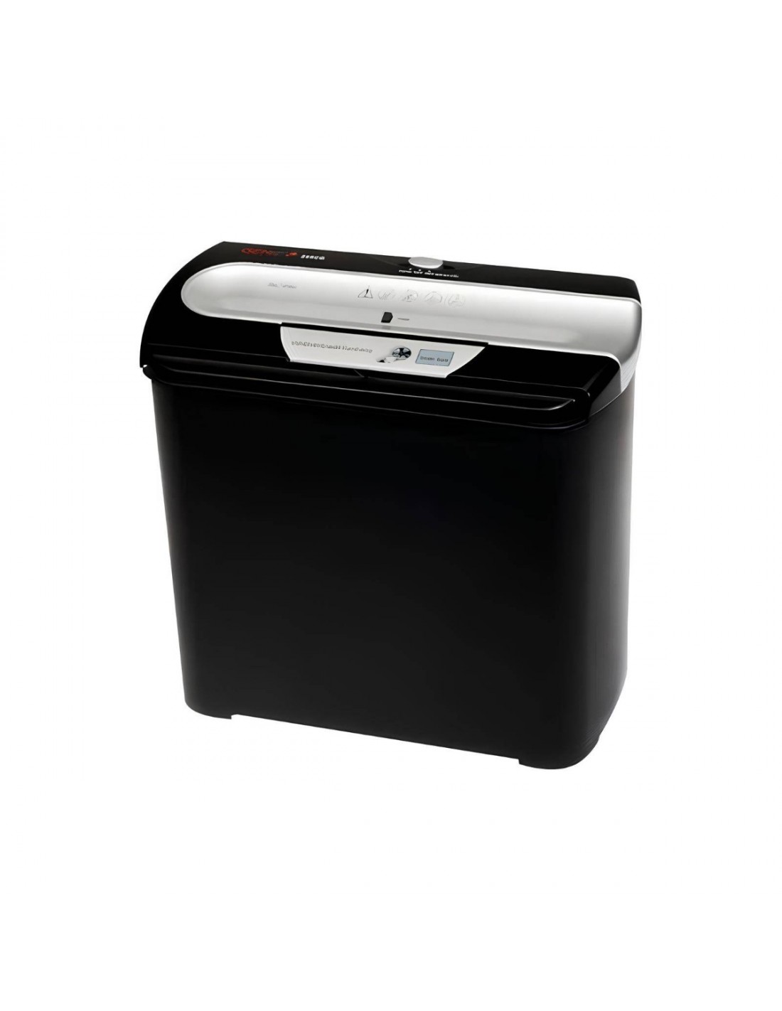 Destructeur de documents GENIE 7F/12L noir de bureau