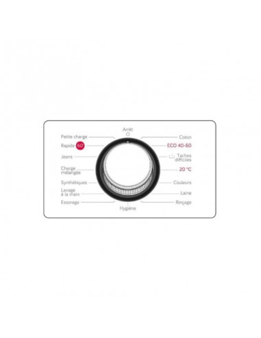 Lave Linge Brandt 8kg Frontal BLF842B - Noir(BLF842B)