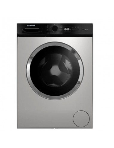 Machine à Laver Frontale BRANDT BLF942QSBL / Inverter / 9 Kg / 1400Tr / Silver(BLF942QSB)