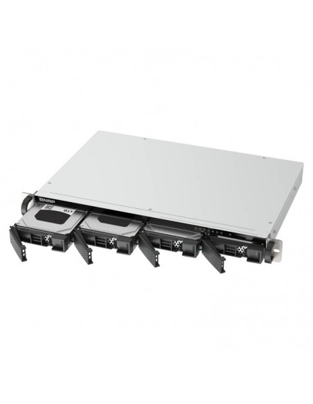 Serveur QNAP NAS TS433EU-4G Rack Noir en baie