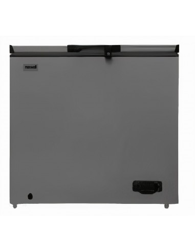 Congélateur horizontal 330 Litres Maxwell, avec serrure, Silver(MAX-CHDF330S)