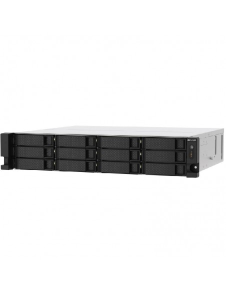 Serveur NAS QNAP 12 baies connectivité réseau 2.5GbE Serveur NAS QNAP 12 baies connectivité réseau 2.5GbE