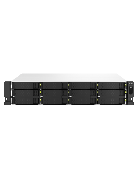 NAS rackable QNAP 2U avec douze emplacements SATA