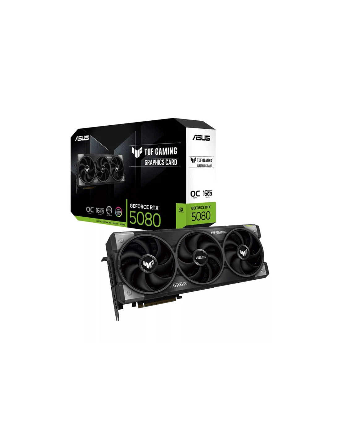 Carte graphique ASUS RTX 5080 16 Go GDDR7