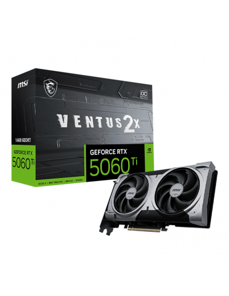 MSI GeForce RTX 5060 Ti 16G VENTUS 2X OC PLUS prix en Tunisie