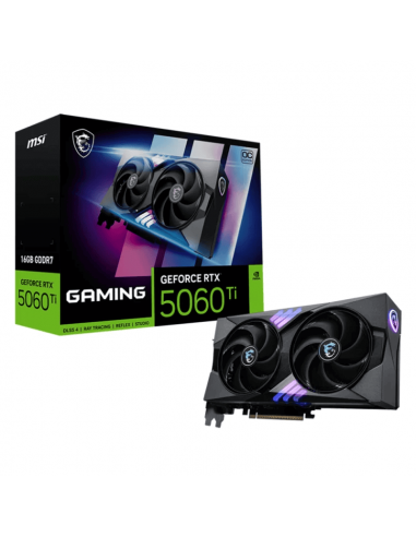MSI 5060 Ti GAMING OC 16G Carte Graphique – GeForce RTX 5060 Ti (912-V535-006)