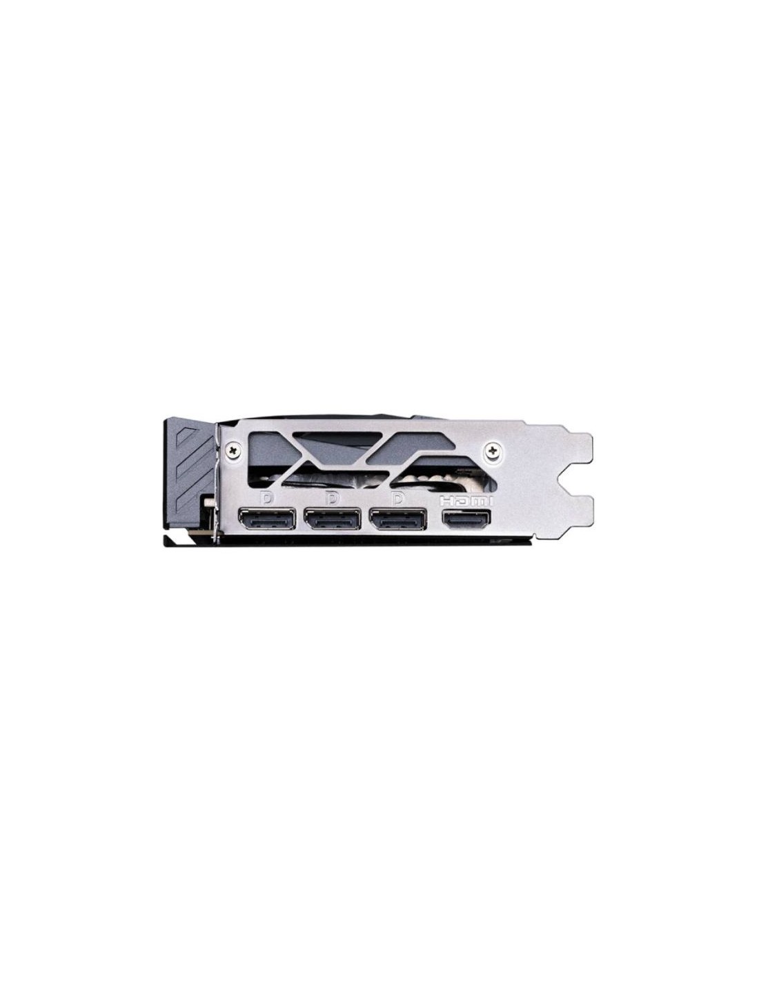 Connecteurs et design MSI RTX 5060 Ti 16 Go GDDR7 GAMING TRIO OC