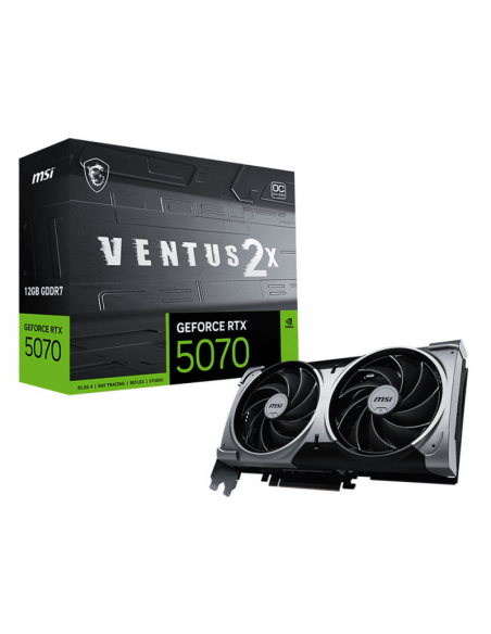 RTX 5070 VENTUS 2X OC – Carte Graphique Gamer MSI GeForce 12G(912-V532-003)