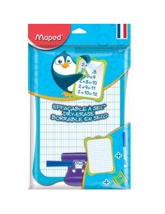 Ardoise MAPED Classic Blanche Avec Accessoires (258500)