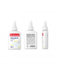 Colle PVA blanche ErichKrause® Standard - 60 ml (48723)