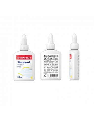 Colle PVA blanche ErichKrause® Standard - 60 ml (48723)