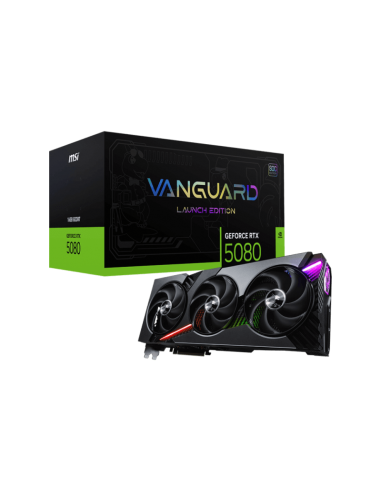 MSI 5080 Vanguard – Carte Graphique Gamer GeForce RTX 16G SOC Launch Edition(912-V531-040)