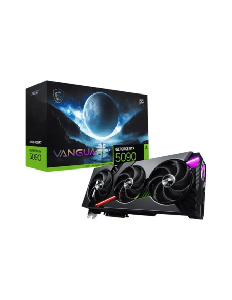 MSI RTX 5090 Vanguard OC – Carte Graphique Gamer GeForce 32 Go(912-V530-019) MSI RTX 5090 Vanguard OC – Carte Graphique Gamer GeForce 32 Go(912-V530-019)